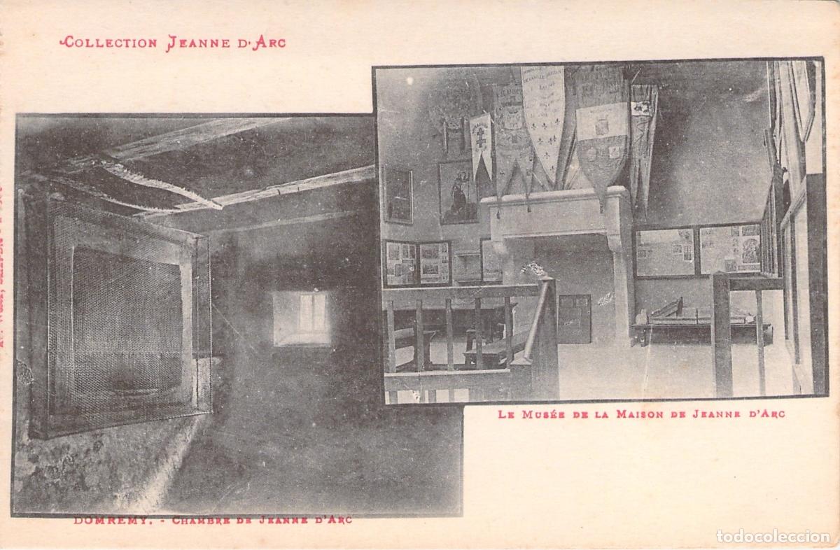 Postales: Postal de la Casa Museo de Juana de Arco en Domr&eacute;my