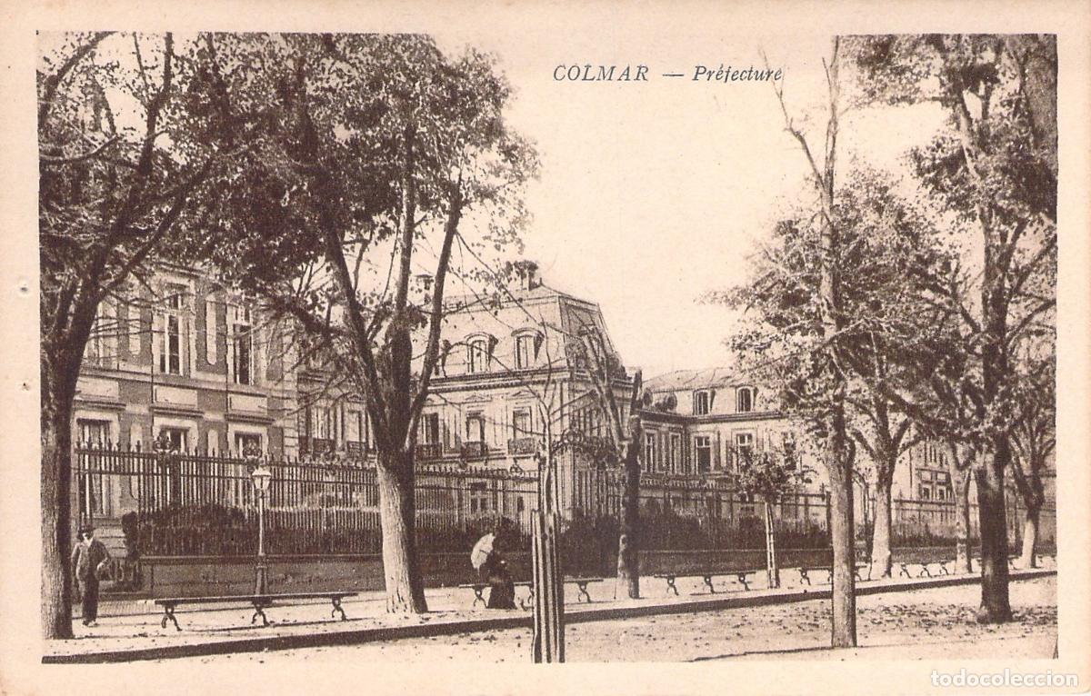 Postales: Postal de la Prefectura de Colmar, Francia