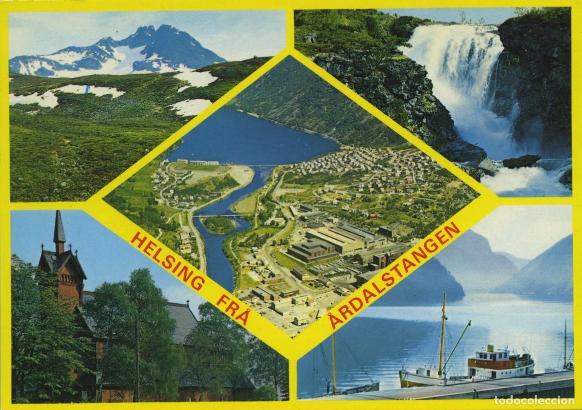 Postales: ARDALSTANGEN. Noruega. Diversos aspectos. Sin circular. ED. ENERETT