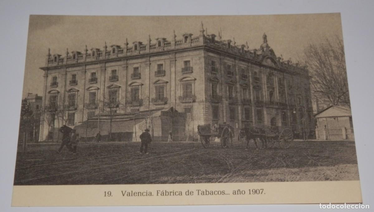 Postales: TARGETA POSTAL DE VALENCIA - F&Aacute;BRICA DE TABACOS - A&Ntilde;O 1907