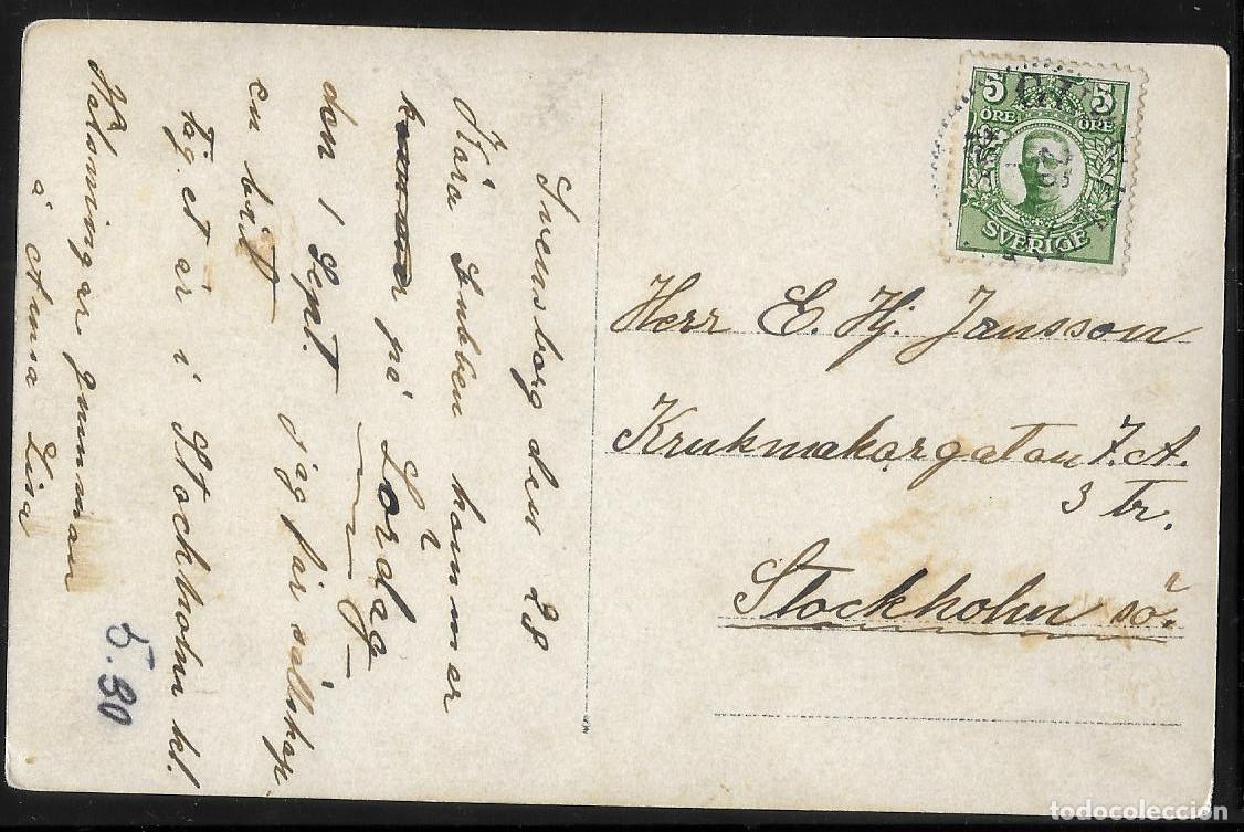Postales: ANTIGUA TARJETA POSTAL SUECA