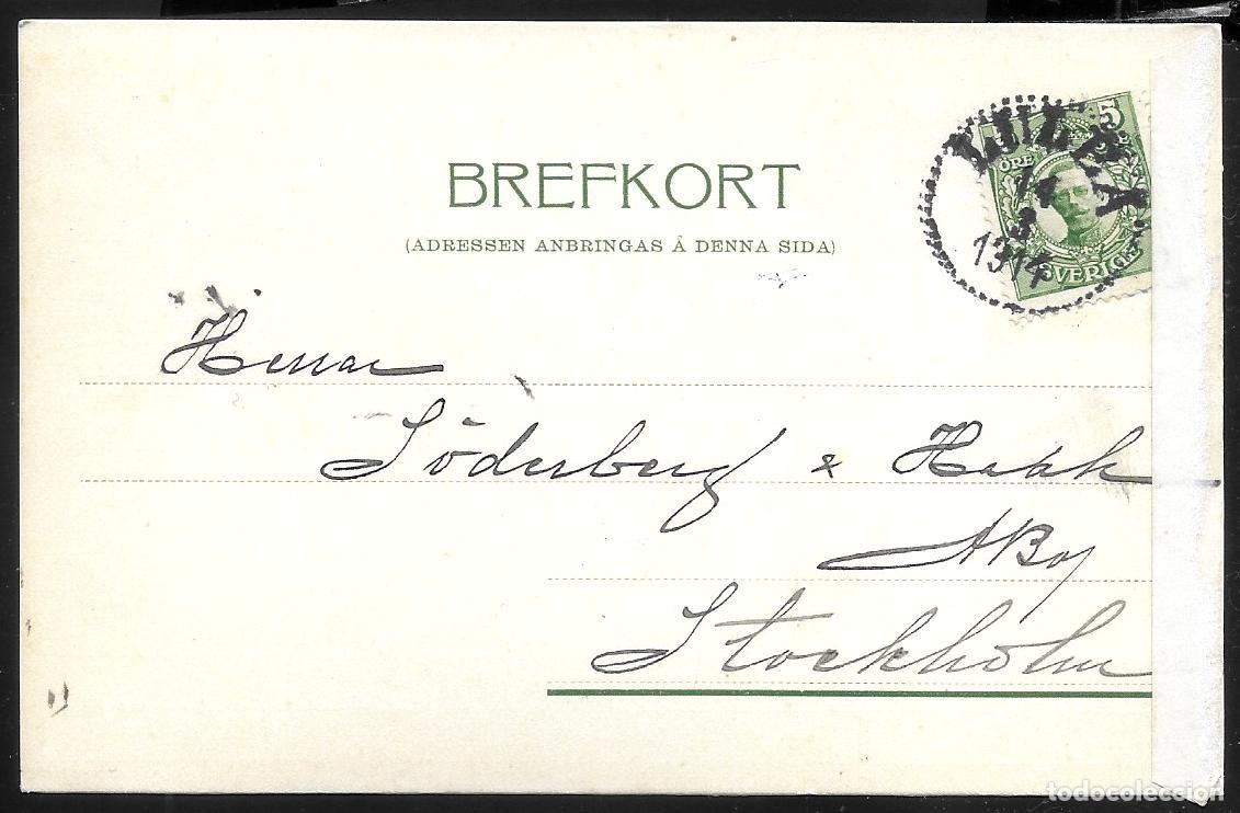 Postales: ANTIGUA TARJETA POSTAL SUECA