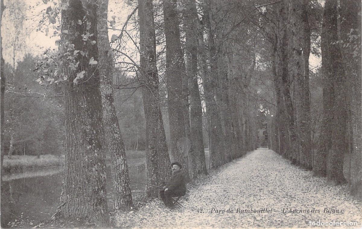 Postcards: Tarjeta Postal del Parc de Rambouillet, L'Avenue des Bijoux