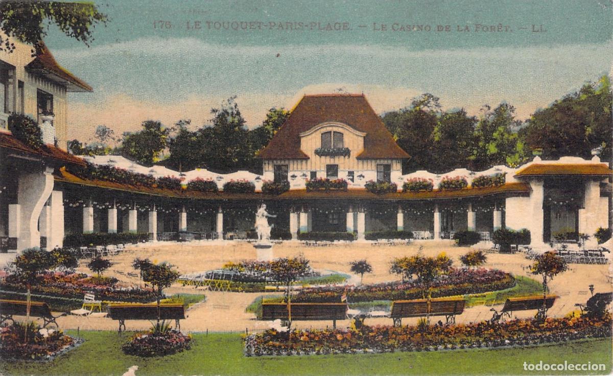 Postkarten: Postal de Le Touquet-Paris-Plage: El Casino de la For&ecirc;t
