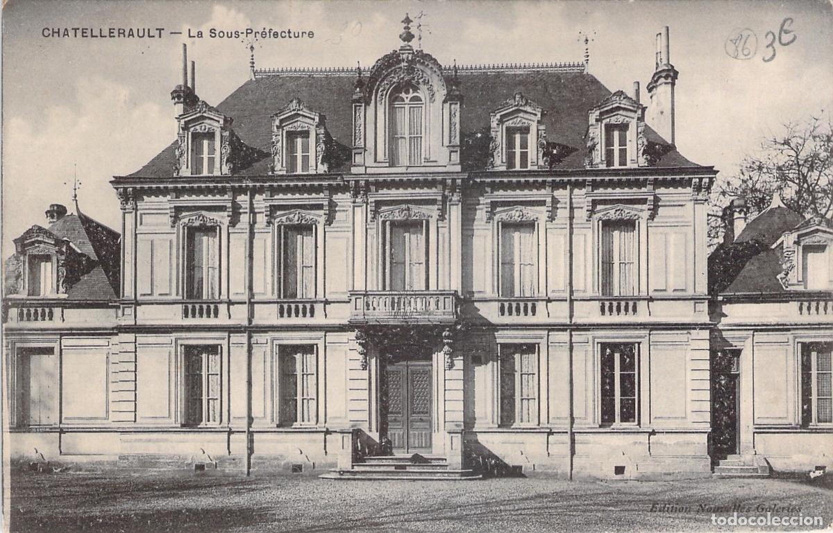 Postales: Tarjeta Postal de La Sous-Pr&eacute;fecture en Chatellerault, Francia