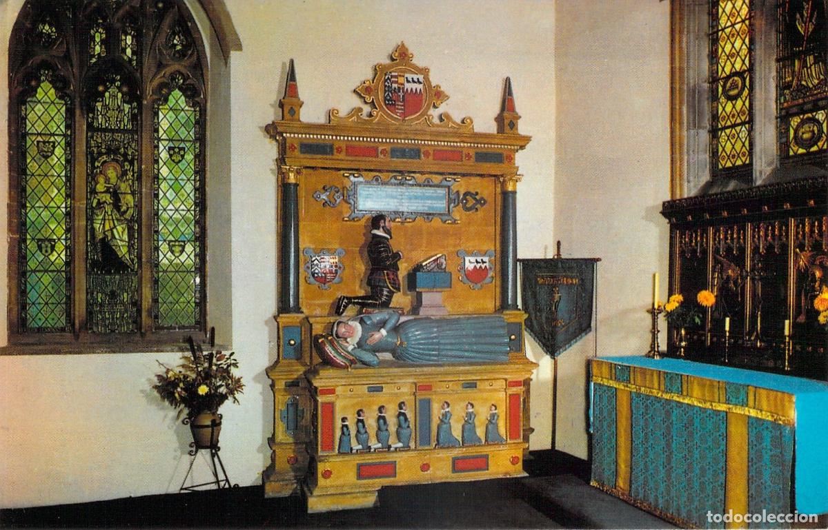 Postales: Postal Monumento Margaret Mercer, Iglesia de Santa Mar&iacute;a, Tenby