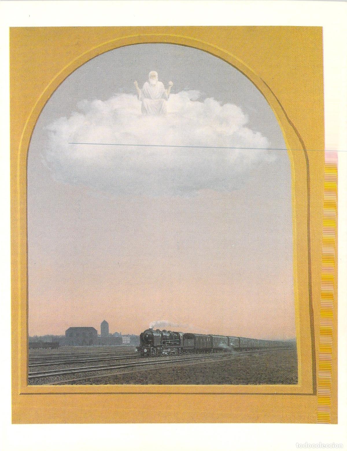 Postales: Postal de Arte Ren&eacute; Magritte Le Rossignol Surrealismo