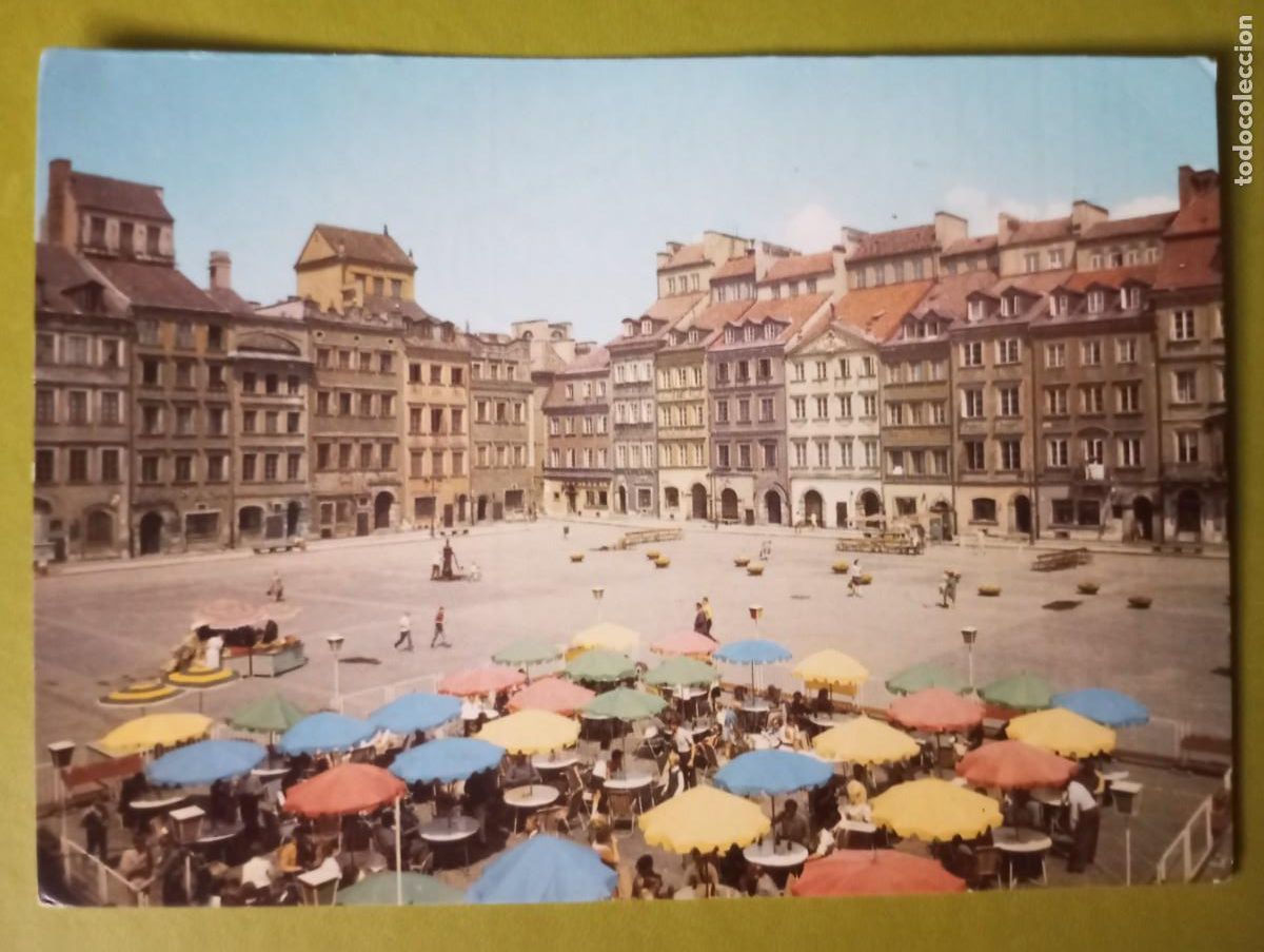 Postales: POSTAL DE POLONIA, VISTAS DE VARSOVIA,1974 CIRCULADA