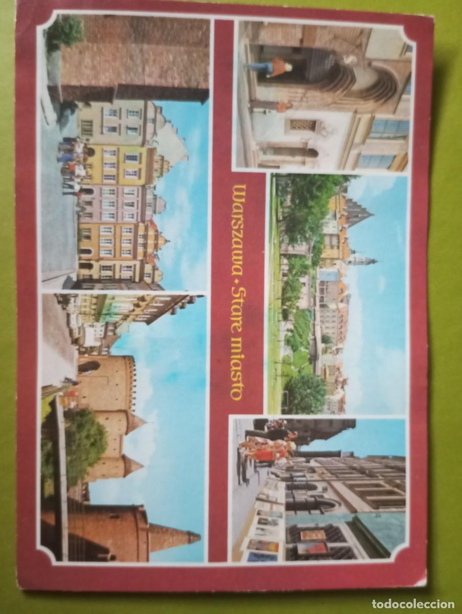 Postales: POSTAL DE POLONIA, VISTAS DE VARSOVIA,1983 CIRCULADA