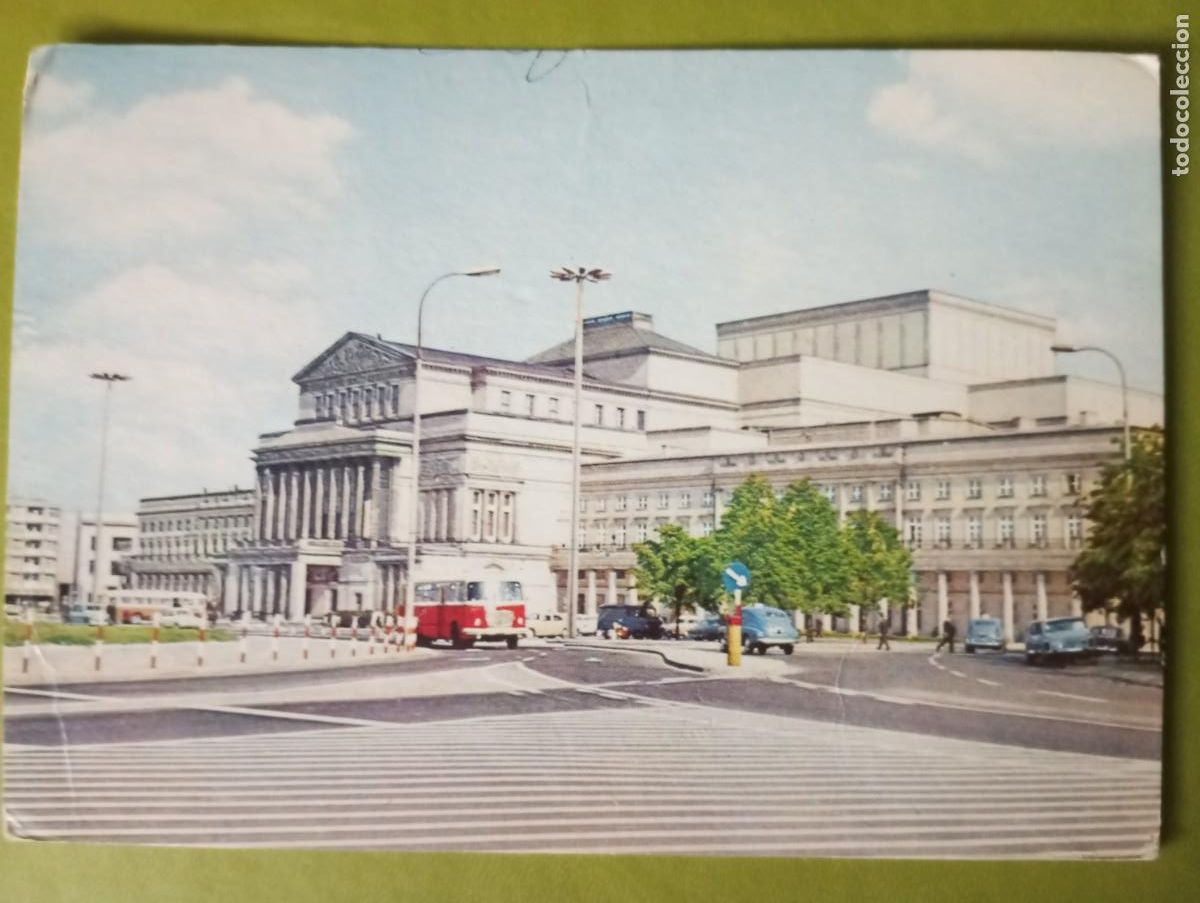Postales: POSTAL DE POLONIA, VARSOVIA TEATRO WIELKI, ,1973 CIRCULADA