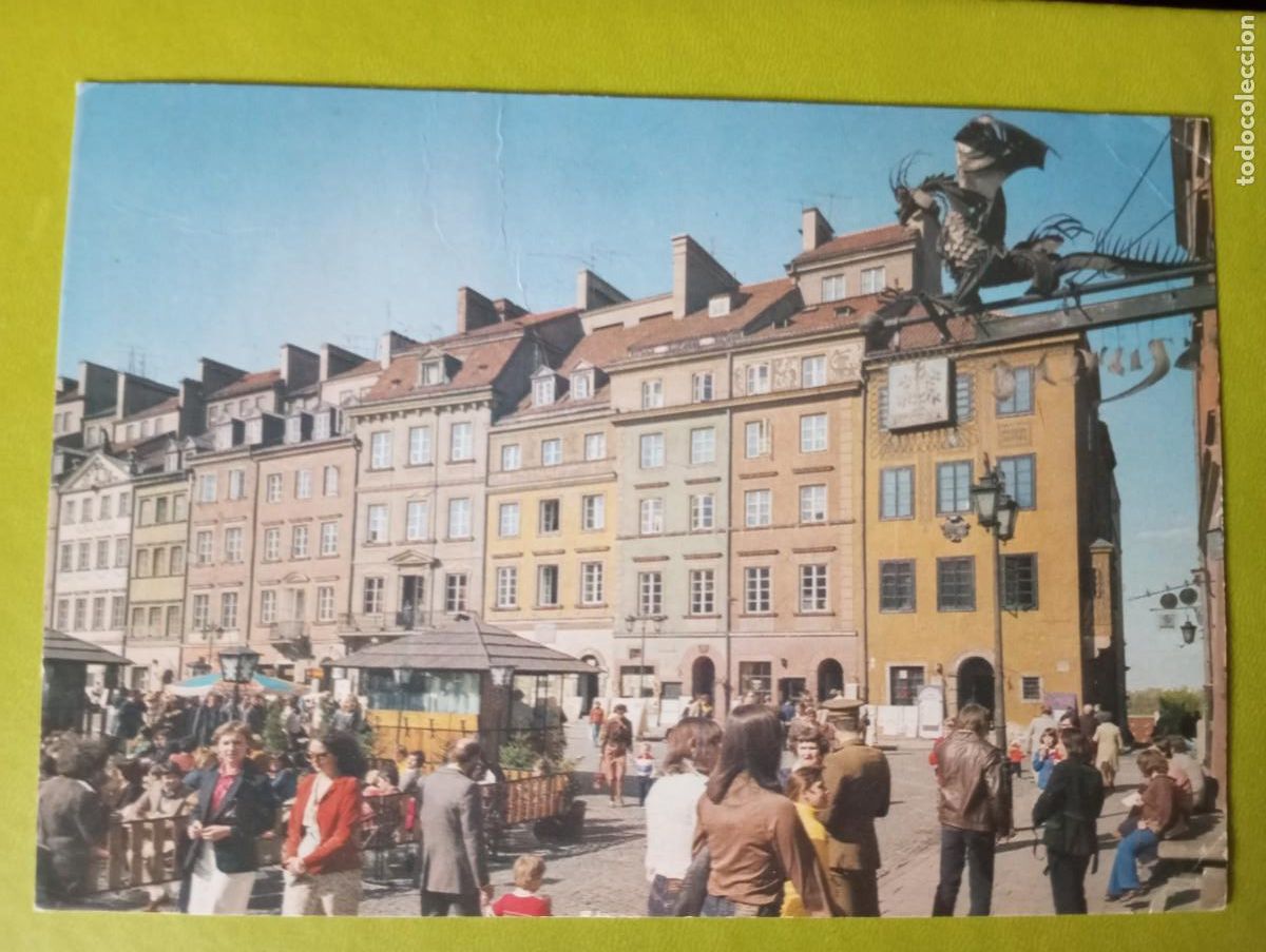 Postales: POSTAL DE POLONIA, VARSOVIA , BONITO FRANQUEO,,1983 CIRCULADA