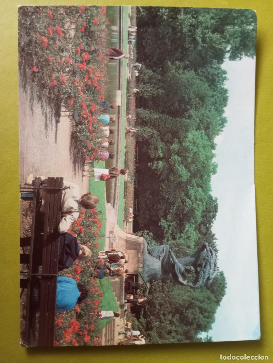 Postales: POSTAL DE POLONIA, VARSOVIA, 1984, PARQUE Y ESTATUA DE CHOPIN, CIRCULADA