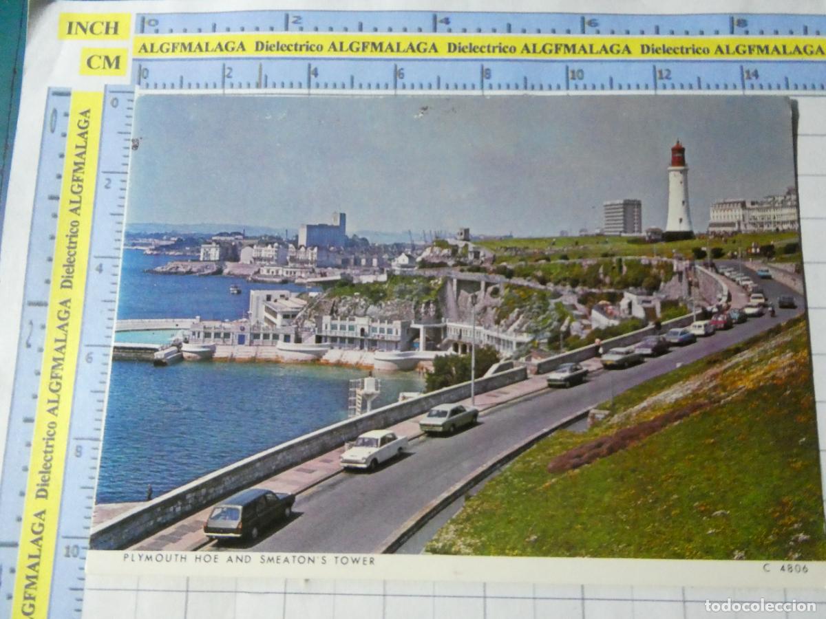 Postales: POSTAL DE REINO UNIDO GRAN BRETA&Ntilde;A. INGLATERRA PLYMOUTH HOE AND SMEATON'S TOWER FARO. 2255