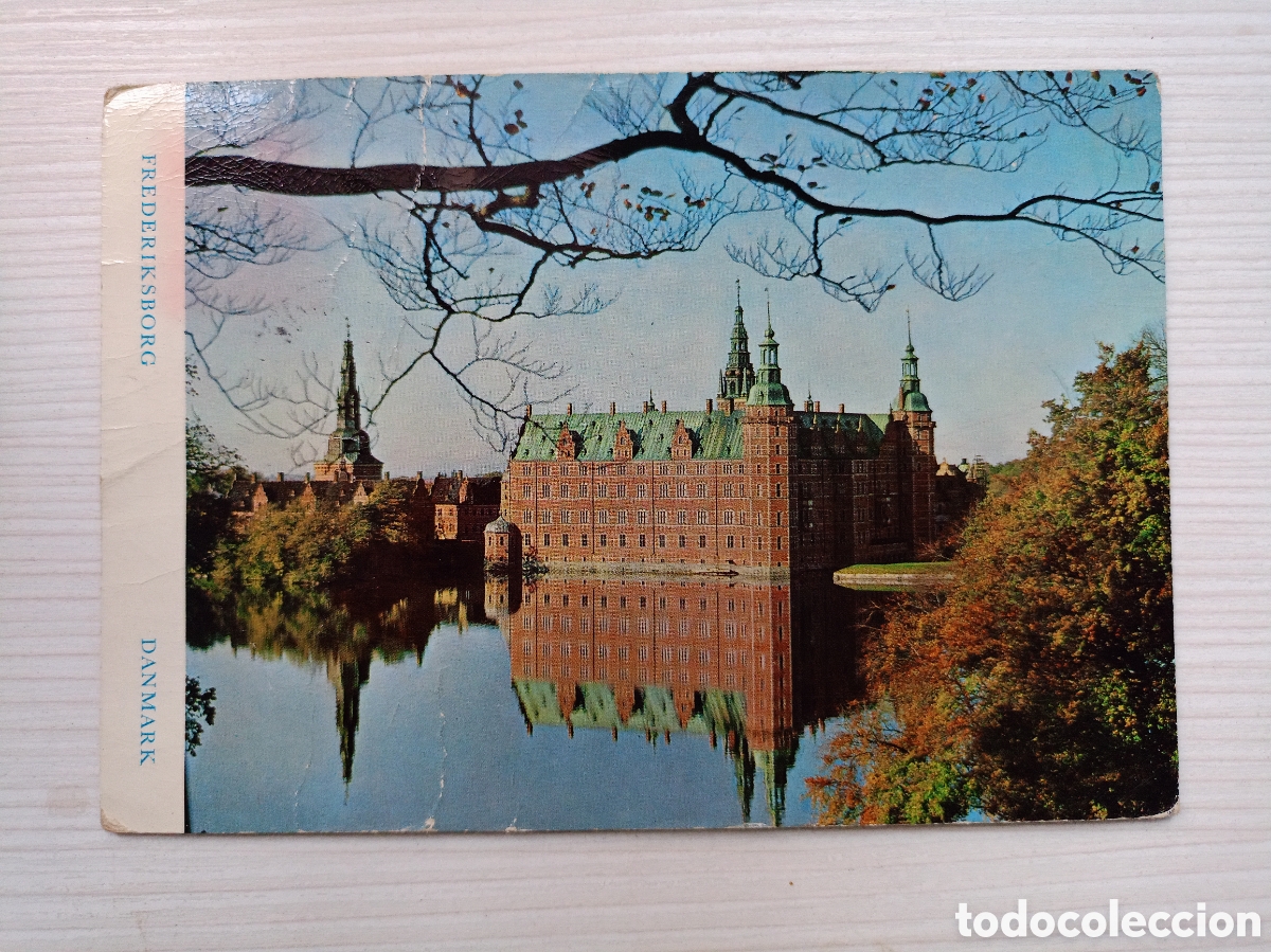 Postales: Palacio de Frederiksborg en Hiller&oslash;d, Dinamarca