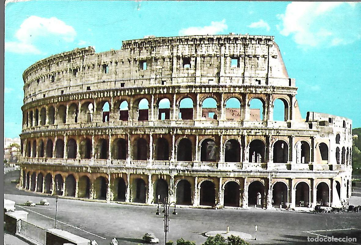 Postales: ANTIGUA POSTAL CIRCULADA DE ROMA