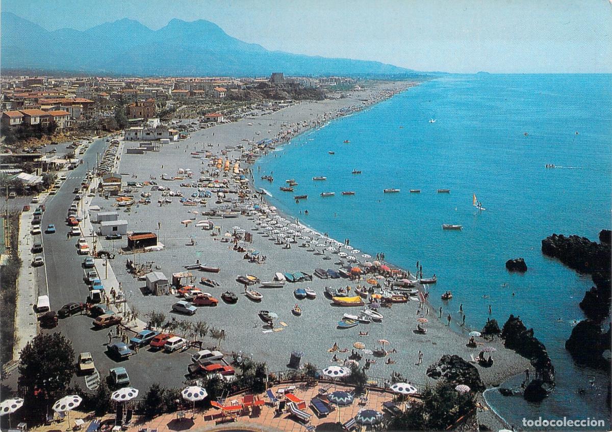 Postales: Postal de la Playa de Scalea, Cosenza, Italia - Vista Panor&aacute;mica