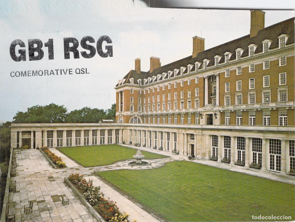 Postales: Postal QSL Conmemorativa Royal Star & Garter Home Richmond