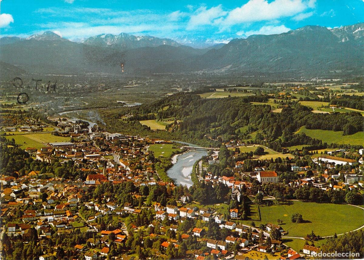 Postales: Postal de Bad T&ouml;lz, Valle del Isar, Alemania - Vista A&eacute;rea