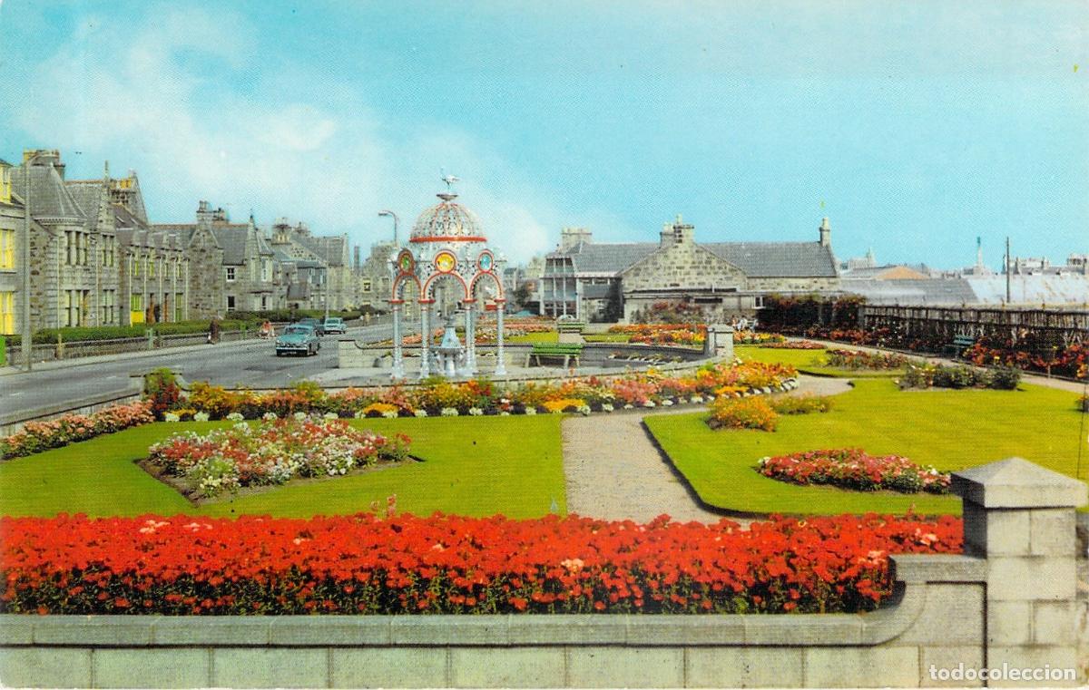 Postales: Postal de Saltoun Place Gardens en Fraserburgh, Escocia