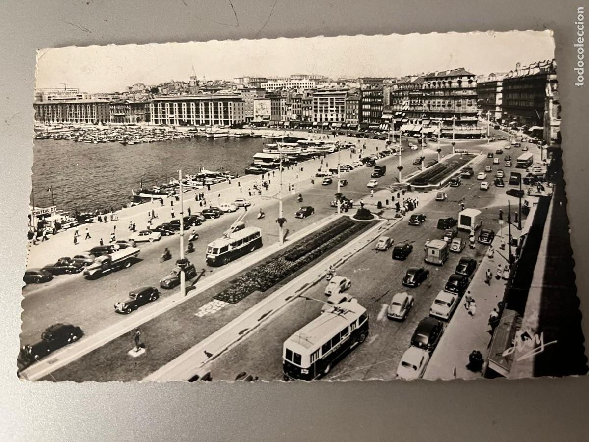 Postales: Marsella Francia escrita