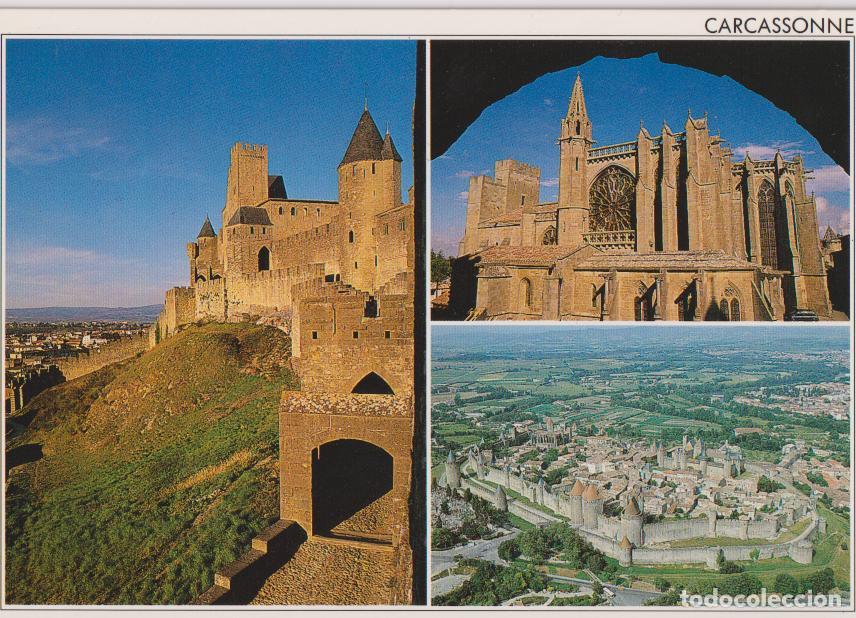 Postcards: FRANCIA, CARCASSONNE, LA PORTE D&rsquo;AUDE &ndash; PHOTO P.CARTIER Z29 &ndash; S/C
