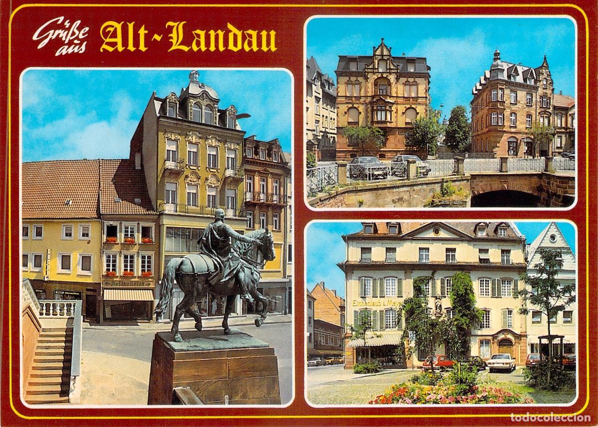 Postales: Postal de Alt-Landau, Alemania con Vistas M&uacute;ltiples de la Ciudad