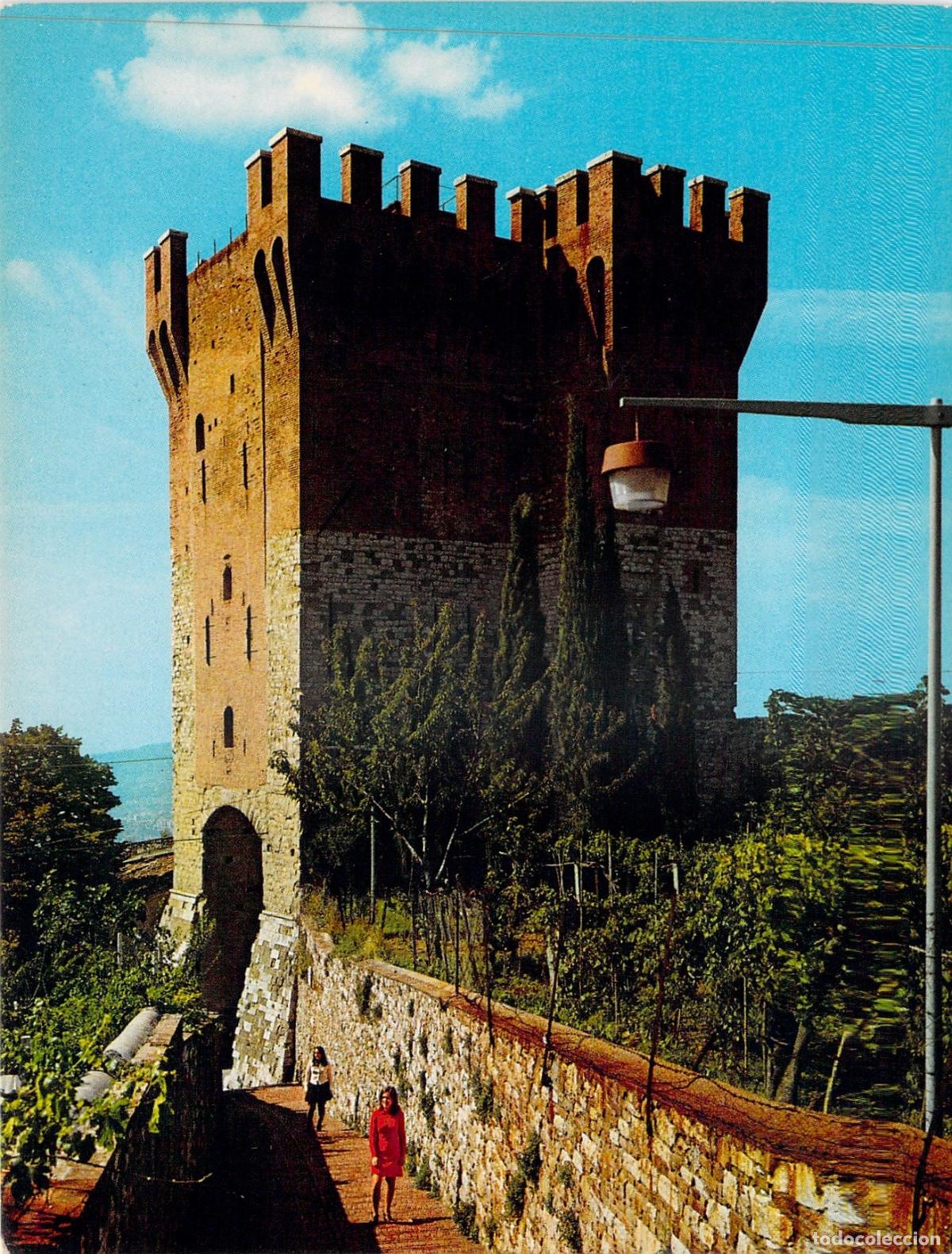 Postales: Postal de Perugia, Il Cassero di Porta Sant'Angelo, Italia