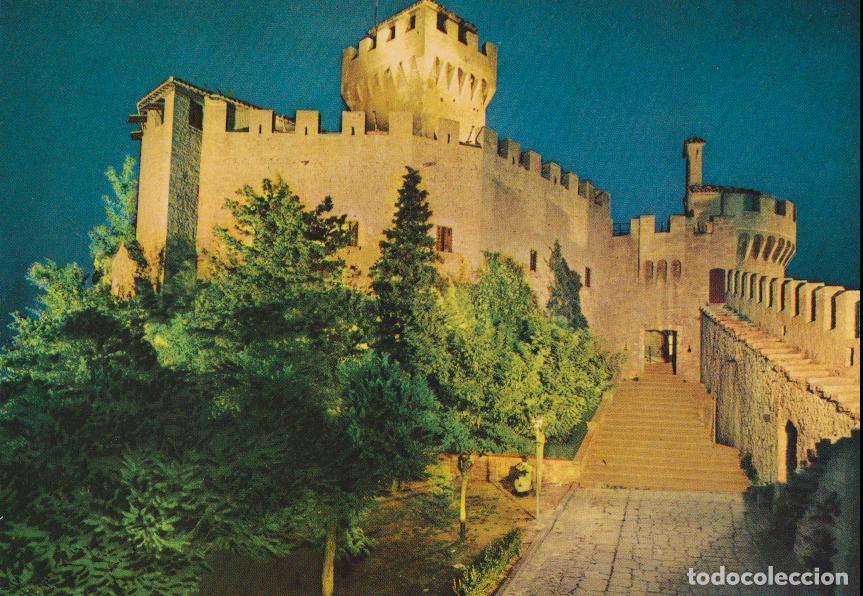 Postales: REPUBLICA DE SAN MARINO, SEGUNDA TORRE, LA NOCHE &ndash; ED.LA SOUVENIR 100 &ndash; S/C
