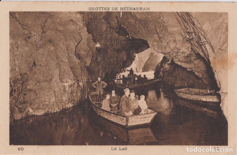 Postales: FRANCIA, GROTTES DE B&Eacute;THARRAM, LE LAC - LEVY ET NEURDEIN N&ordm;10 &ndash; S/C