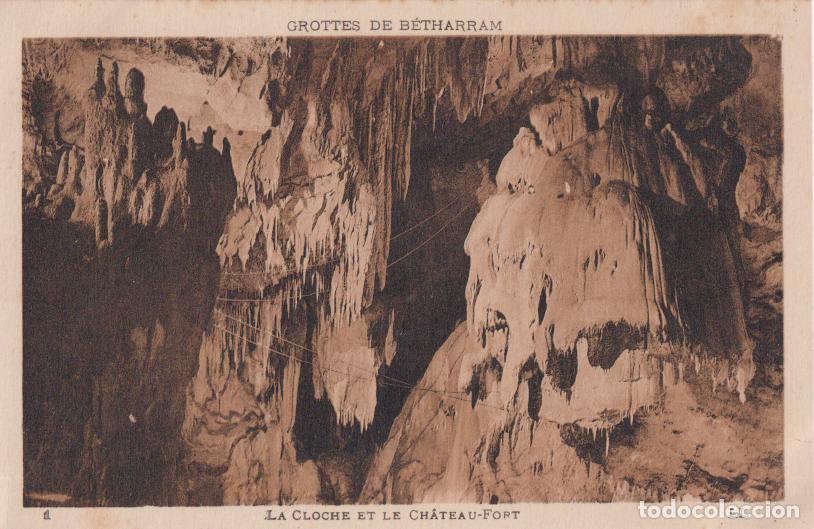 Postales: FRANCIA, GROTTES DE B&Eacute;THARRAM, LA CLOCHE ET LE CH&Acirc;TEAU FORT - LEVY ET NEURDEIN N&ordm;5 &ndash; S/C