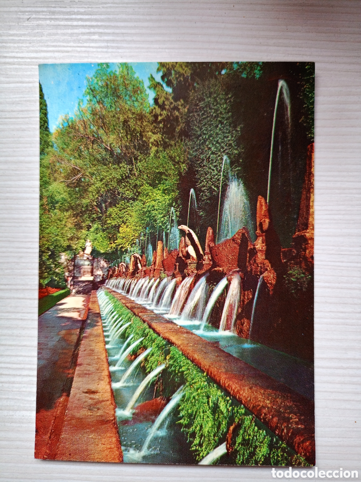 Postales: Postal Tivoli Villa D'Este Cien Fuentes Cento Fontane Italia