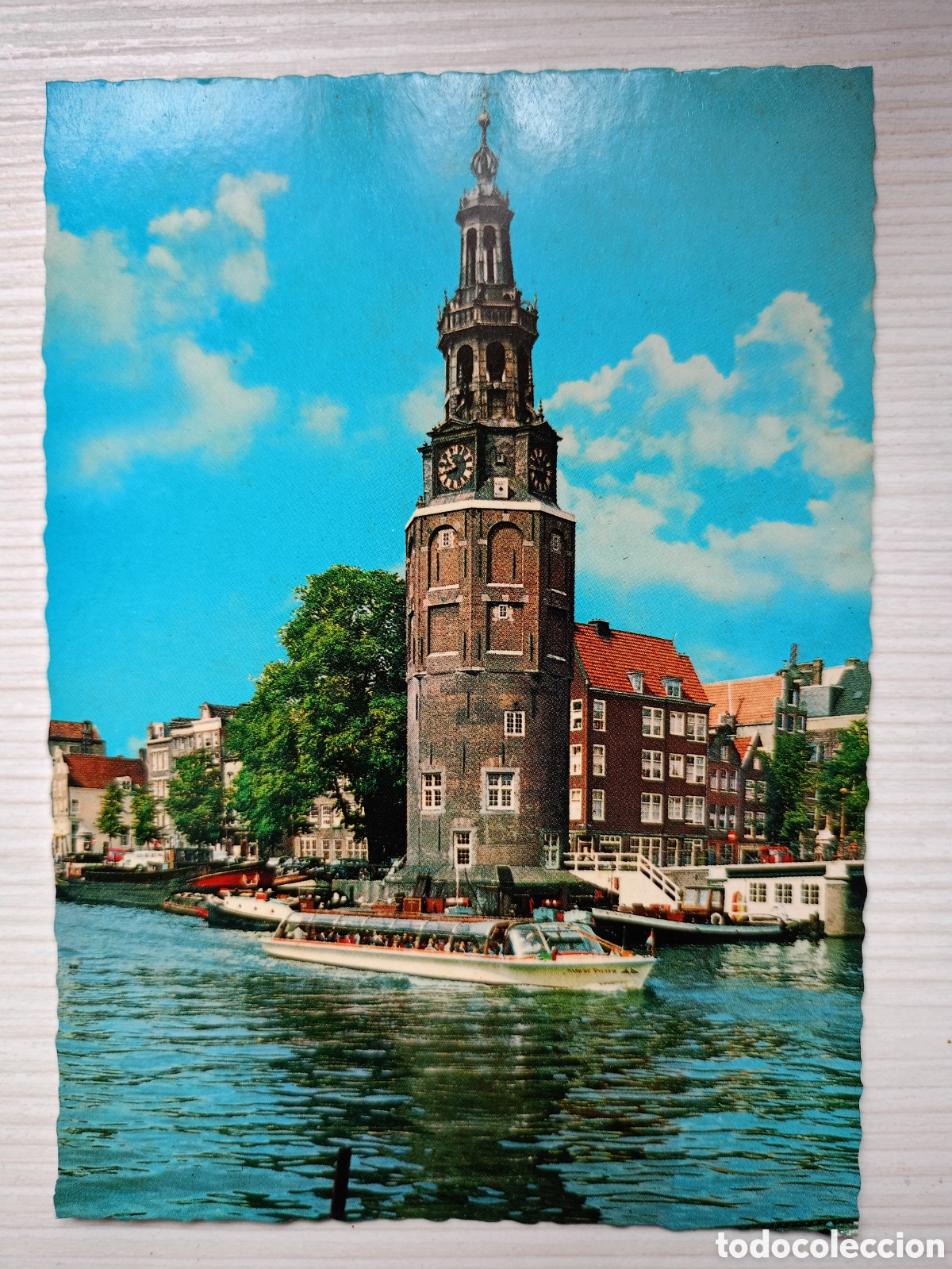 Postales: Amsterdam Montelbaanstoren Struthers Ohio Vintage 1969 Postcard