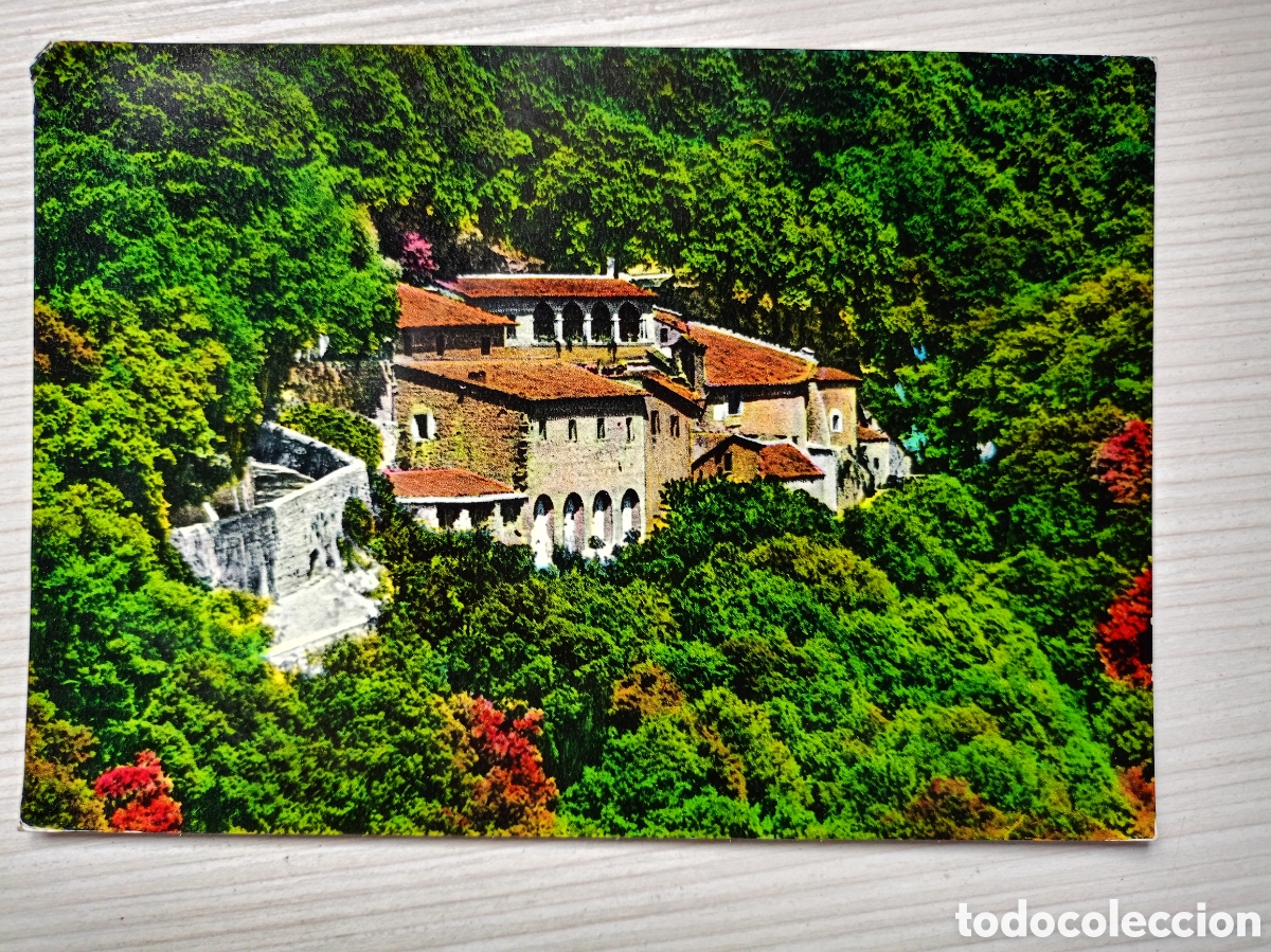 Postales: ASSISI. Italia. Eremo delle Carceri. Ermita de la c&aacute;rcel