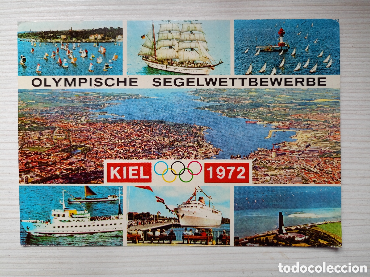 Postales: Postal Kiel Ciudad Ol&iacute;mpica 1972