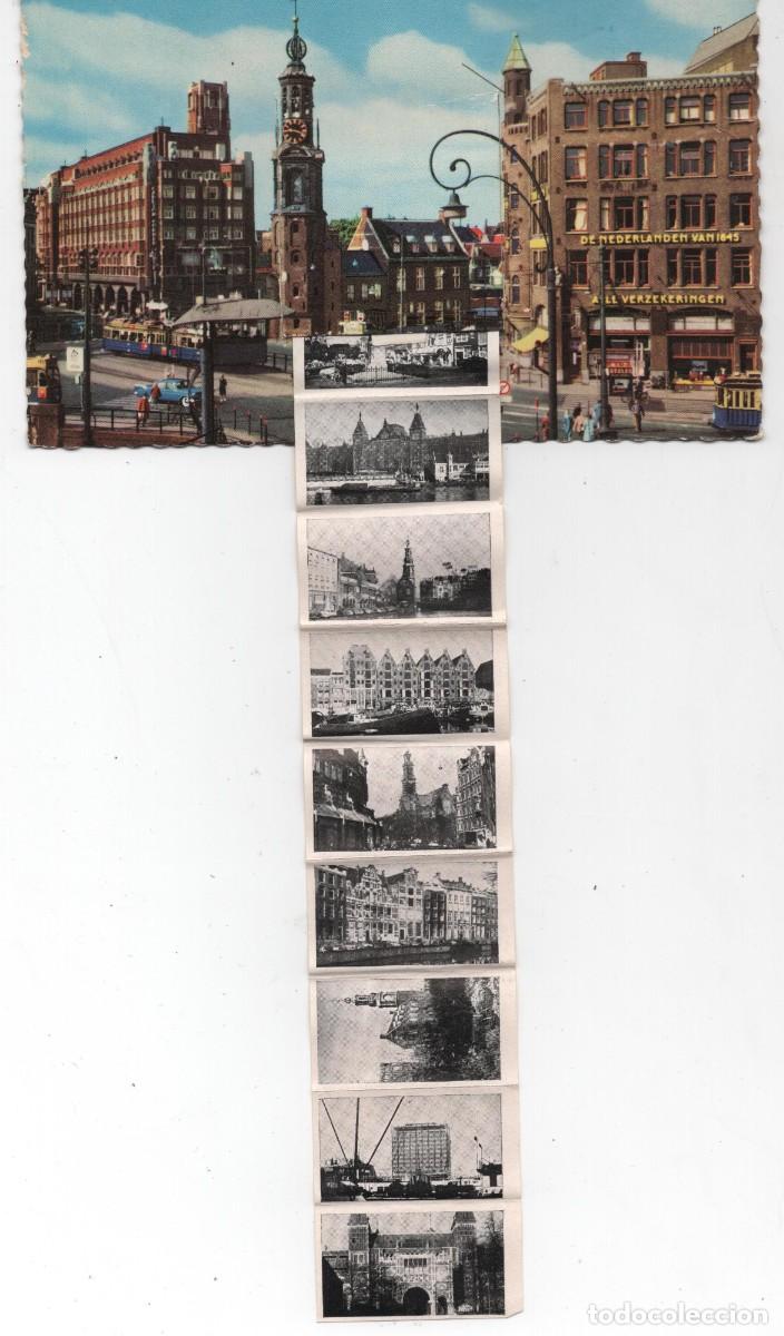 Postales: AMSTERDAM PAISES BAJOS MUNTPLEIT MAS 10 MINI POSTALES EN BLANCO Y NEGRO SEGUN IMAGENES