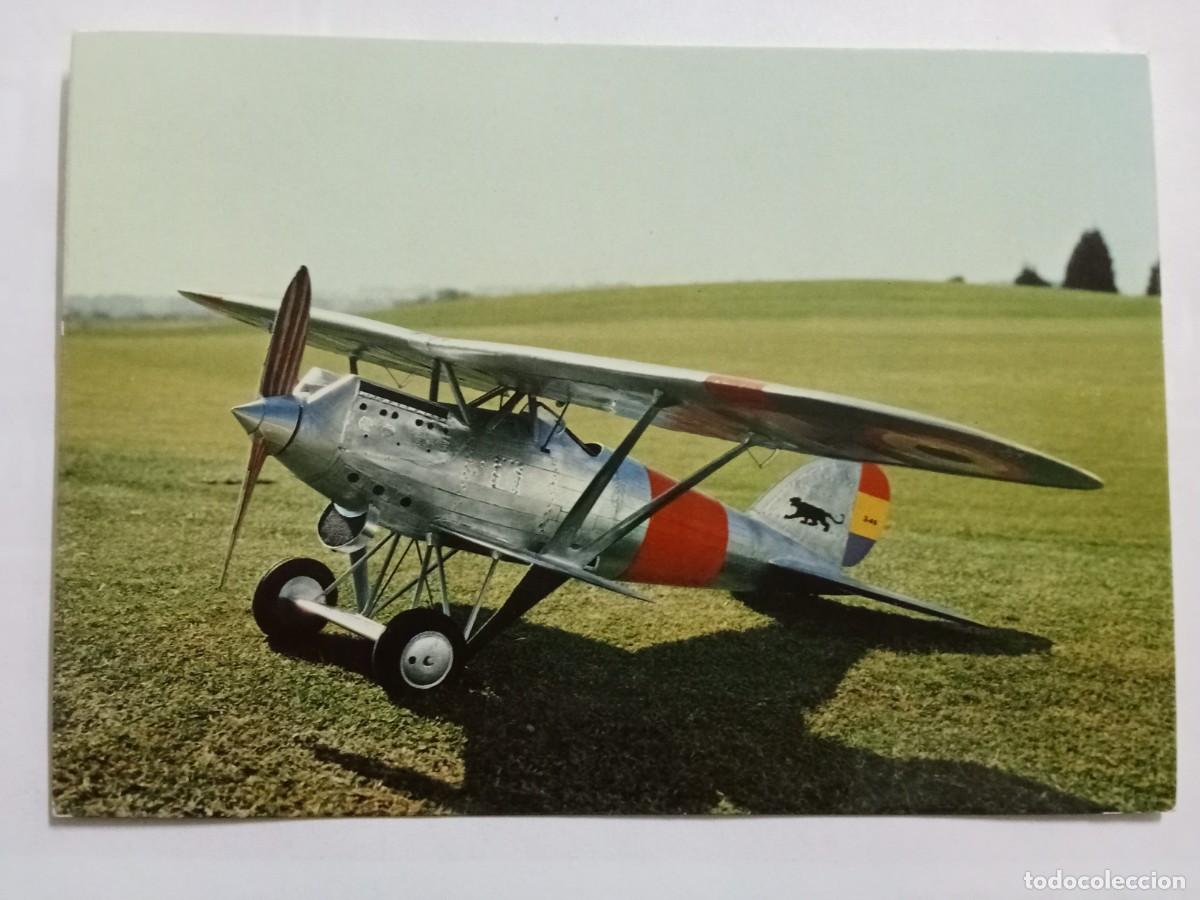 Postales: TARJETA AVI&Oacute;N FRANCES &rdquo;HISPANO NIEUPORT 52 C-1&rdquo; CONSTRUIDO POR LA HISPANO-SUIZA