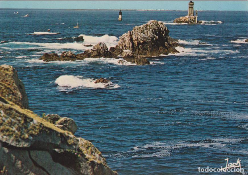 Postales: FRANCIA, LA POINTE DU RAZ, COULEURS DE BRETAGNE, EL FARO &ndash; EDITIONS D'ART JACK &ndash; S/C