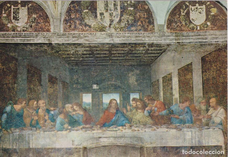 Postales: ITALIA, MILAN, LA CENA DE LEONARDO DA VINCI &ndash; ED.LUIGI SCROCCHI &ndash; S/C