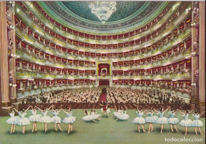 Postales: ITALIA, MILAN, TEATRO DE LA SCALA &ndash; ED.LUIGI SCROCCHI &ndash; S/C