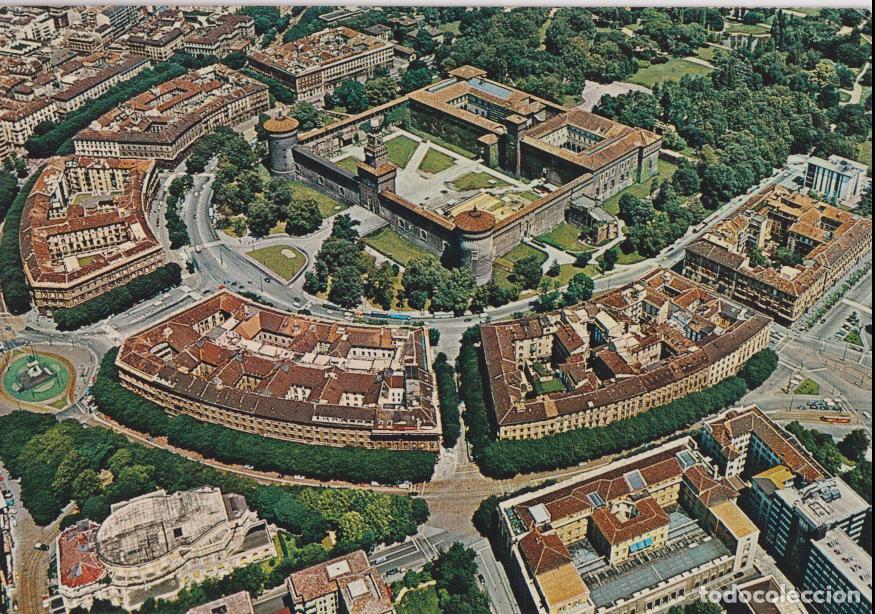 Postales: ITALIA, MILAN, CASTILLO DE LOS SFORZA &ndash; ED.LUIGI SCROCCHI &ndash; S/C