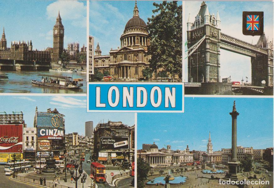 Postales: INGLATERRA, LONDRES, RECUERDOS &ndash; ESCUDO DE ORO N&ordm;58 &ndash; S/C