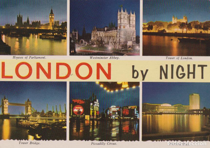 Postales: INGLATERRA, LONDON BY NIGHT &ndash; VALENTINE ET 5352 &ndash; S/C