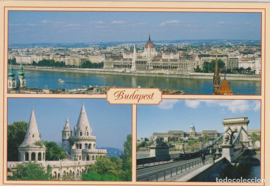 Postales: HUNGRIA, BUDAPEST, VARIAS VISTAS &ndash; SIMIX PRINT &ndash; CIRCULADA