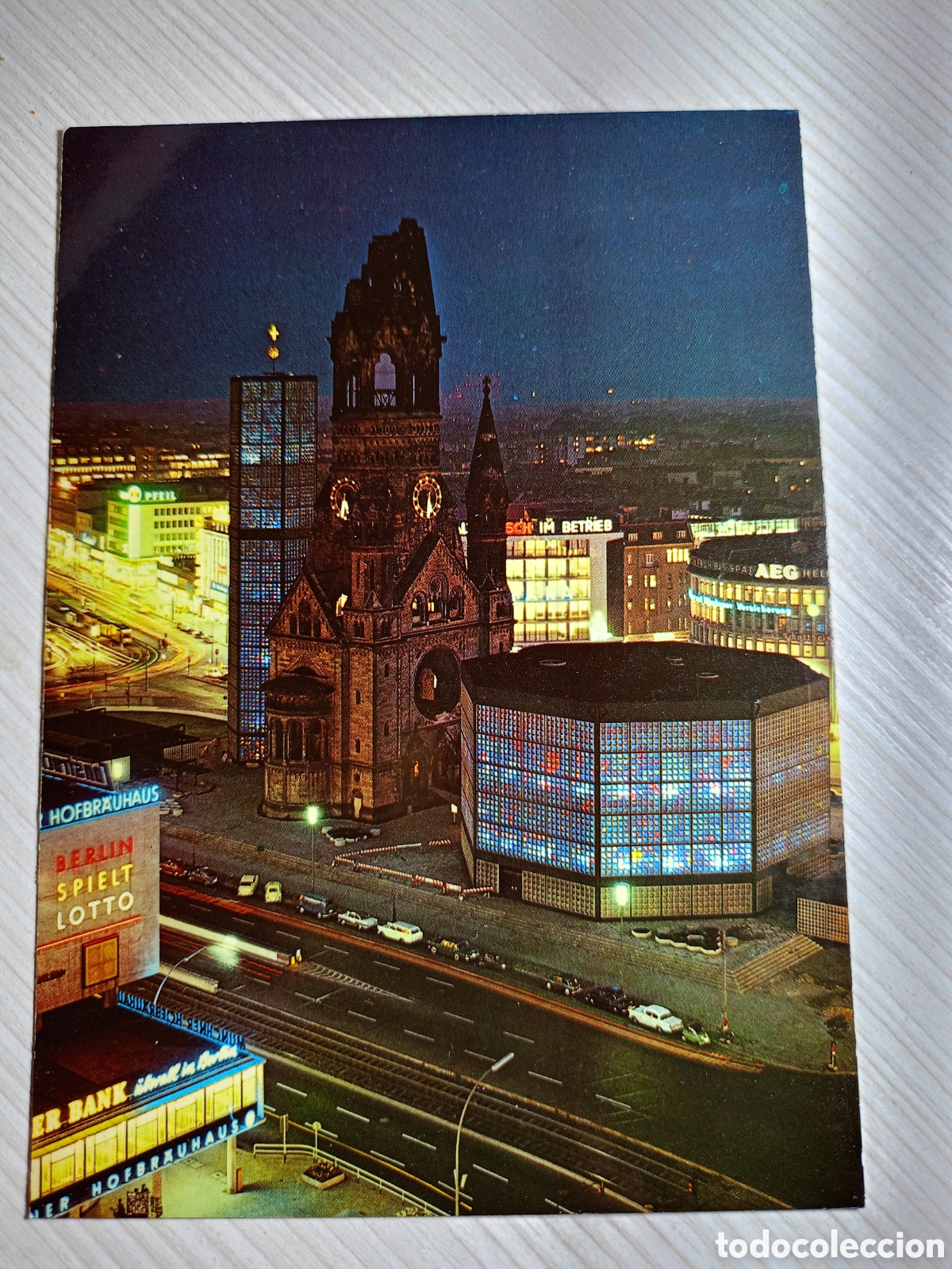 Postales: BERLIN. KAISER-WILHELM-GEDACHTNISKIRCHE Alemania