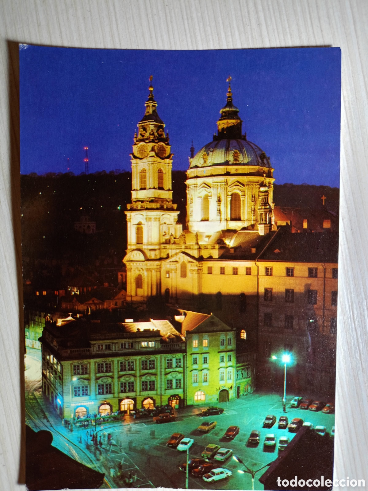 Postales: Praha chram sv mikulase praga Praga Rep&uacute;blica Checa