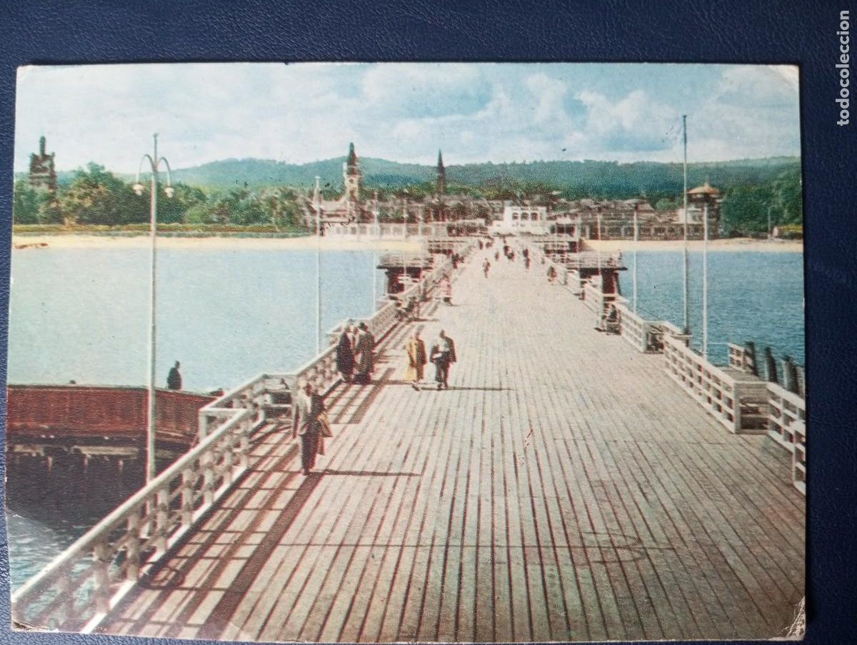 Postales: POSTAL DE POLONIA, 1961, ZOPOTT, CIRCULADA