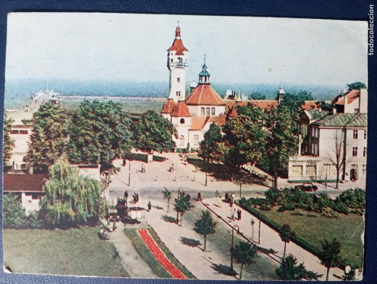Postales: POSTAL DE POLONIA, 1961, ZOPOTT, CIRCULADA