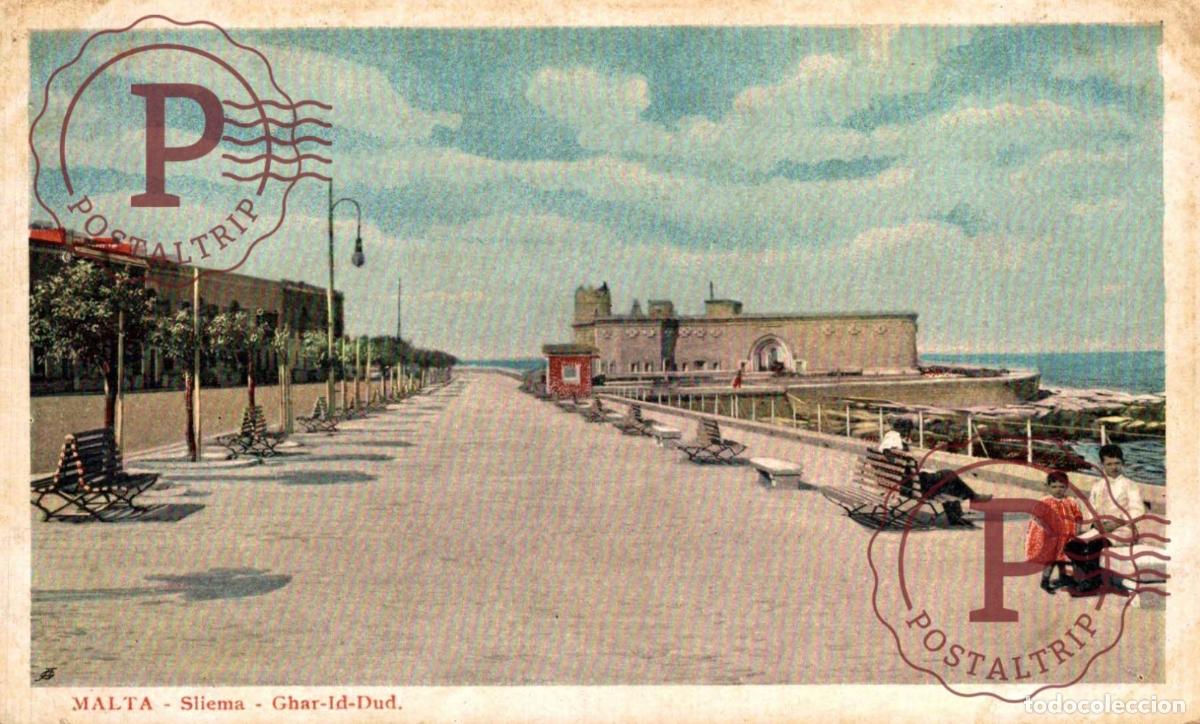 Postales: MALTA. MALTE. Ghar id Dud Sliema