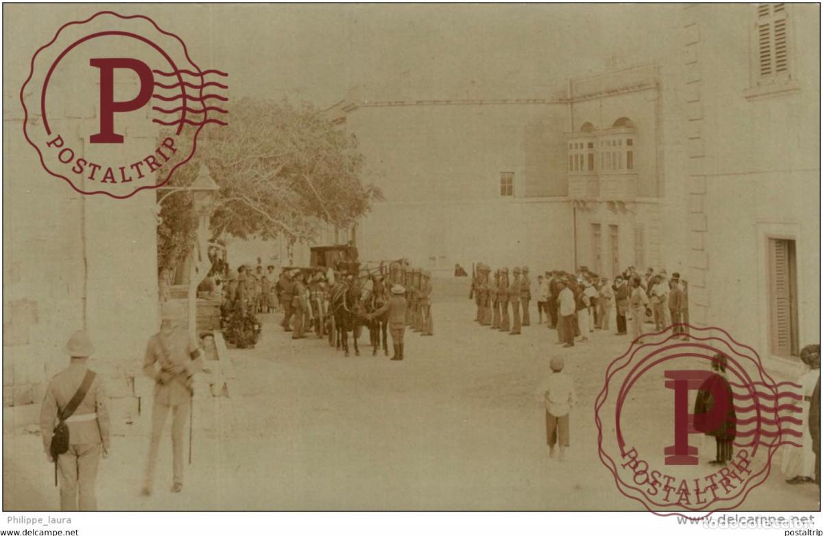 Postales: Fotopostal Malta real fotopostcard Militar Military