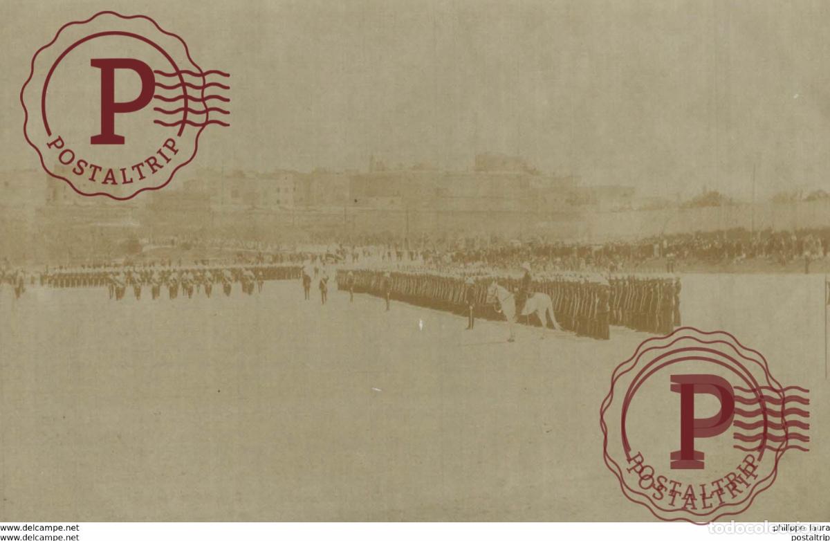 Postales: Fotopostal Malta MILITAR DEFILE